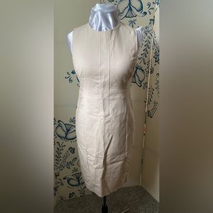 Sleeveless, tailored, stretch dress